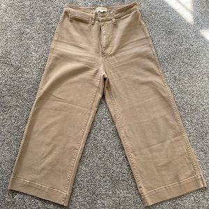 Madewell Emmett wide leg pants